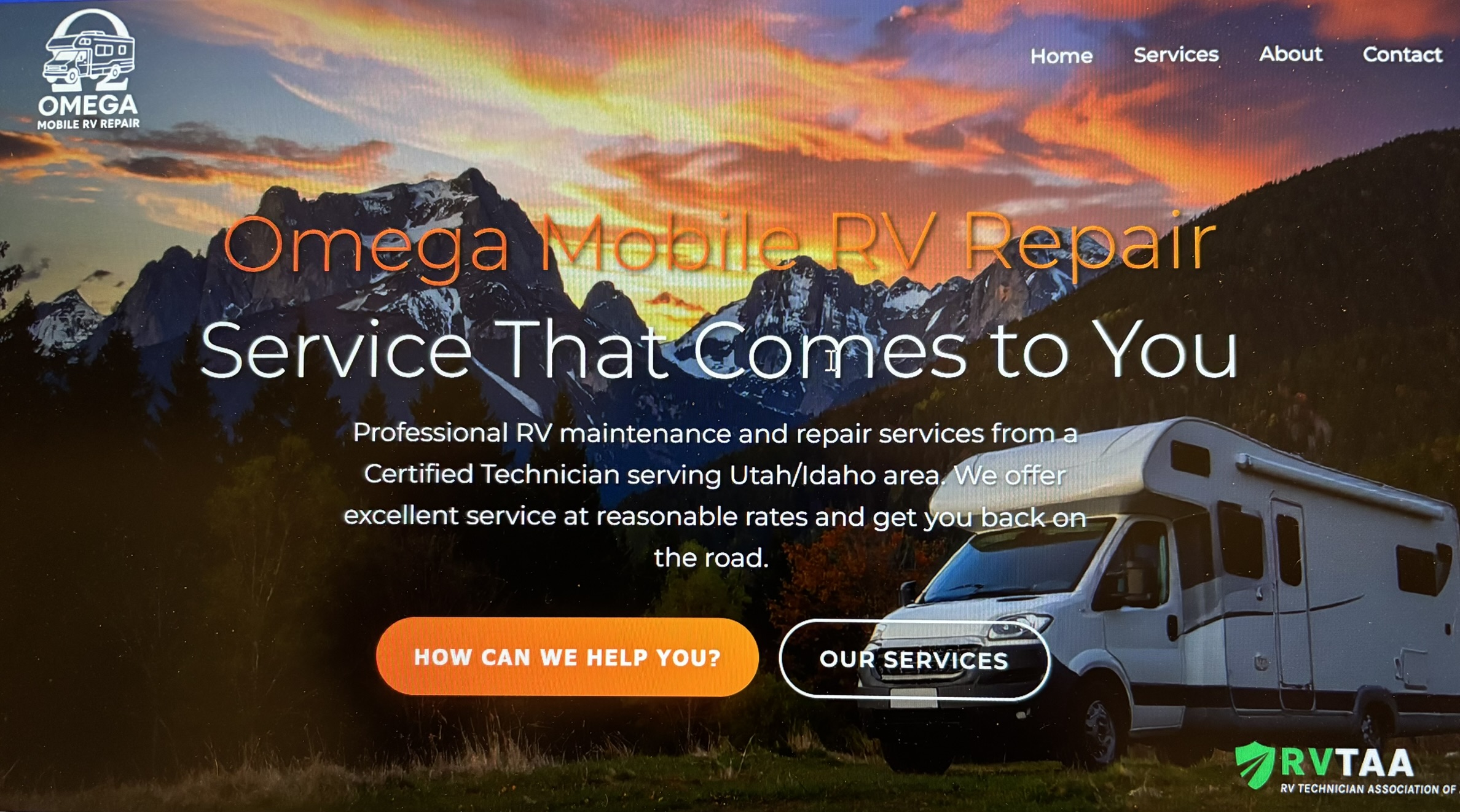 Omega Mobile RV Repair — Mobile RV Repair in Salt Lake City