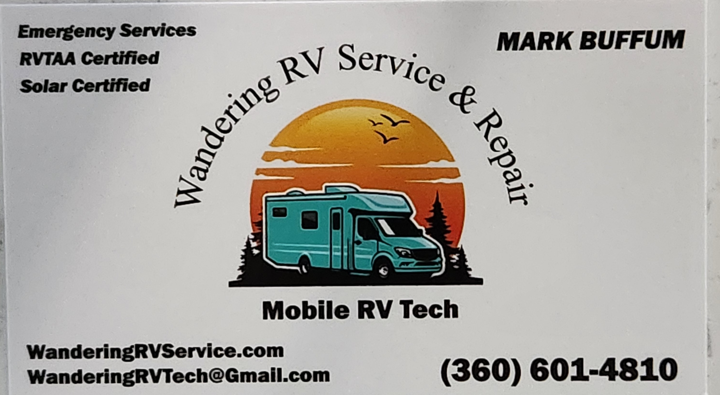 WANDERING RV MOBILE SERVICE AND REPAIR — Mobile RV Repair in Graham