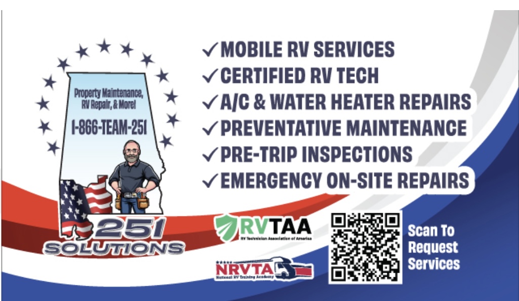 251 Solutions LLC — Mobile RV Repair in Bay Minette