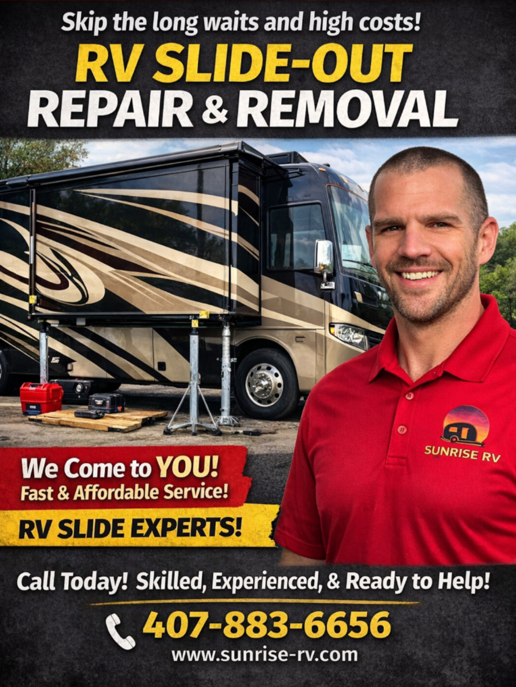 SUNRISE RV SERVICE AND REPAIR LLC — Mobile RV Repair in Mims