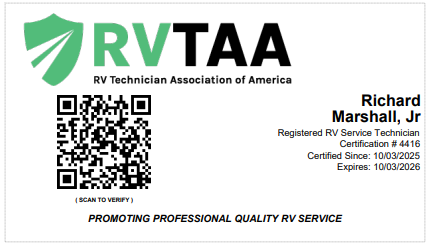 Car Marshal RV and Auto — Mobile RV Repair in Bellefontaine